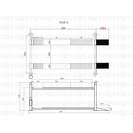 ES4D-S Подъемник 4-хст. г/п 4 т,эл/гидр. 380V (к-т)