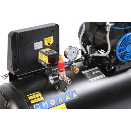 Компрессор безмасляный 380 В, ресивер 170 л, 750 л/мин NCEO170/750 (NORDBERG)