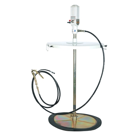 Нагнетатель солидола пневматический из бочки 220кг HG-77220 AET