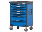 Тележка инструментальная, 7 выдвижных ящиков, синяя T7N(B) (NORDBERG)