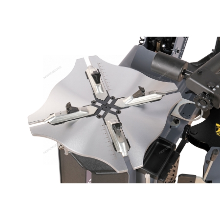 Станок шиномонтажный автомат, двускоростной, 220 В, серый + "Третья рука" 46H44N 4644N_220_2 (NORDBERG)