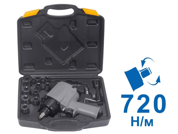 Гайковерт пневматический (с головками), ES12016К