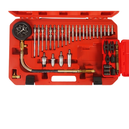 Компрессометр дизель с адаптерами 37 предметов JTC