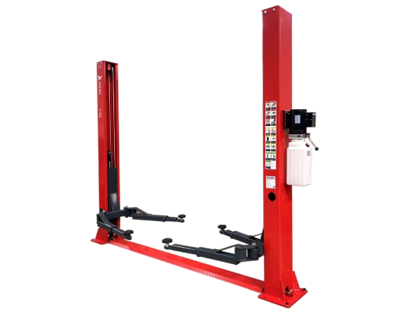 Подъемник автомобильный для гаража двухстоечный 4т 220в T-32