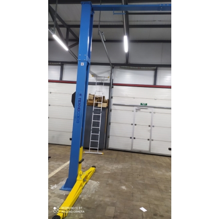 Подъемник для авто двухстоечный 5т электростопора + с верхней синхронизацией TS-1501