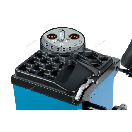 Станок балансировочный с автоматическим вводом 2-х параметров, лазером и автостопом 4523N1(B) (NORDBERG)