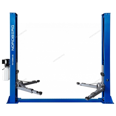 Подъемник 2 х стоечный 4т снятие со стопоров с одной колонны 380в N4120BM-4B_380