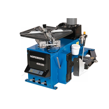 Станок шиномонтажный полуавтомат, двухскоростной, стол с накладками, 380 В, синий 4639,5ID(B) 380 (NORDBERG)