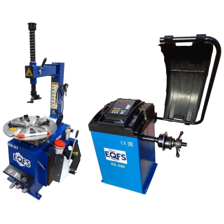 Комплект Станок шиномонтажный ES-21+Балансировочный станок ES-500