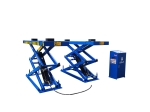 Ножничный автомобильный подъемник 3т напольный 380в F6105
