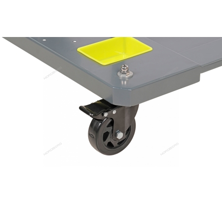 Пневмонагнетатель для масла из бочки 200 л со световой индикацией и тележкой NO40180T