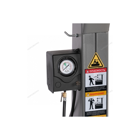 Станок шиномонтажный автомат, двухскоростной, стол с накладками, 380 В, серый 4642(G) (NORDBERG)