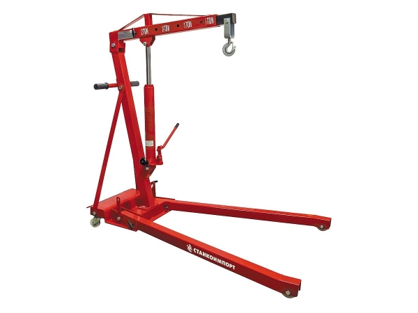 Кран подкатной гидравлический складной 2т низкий профиль 100 мм T32002CE