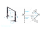 Двухстоечный подъемник в гараж 4,5т снятие со стопоров с одной колонны + с верхней синхронизацией 380в N4124HM-4,5G