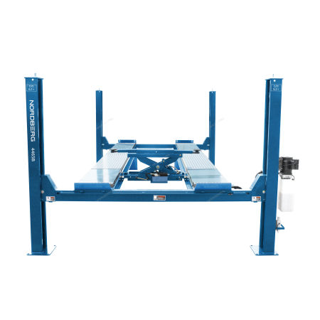 Подъемник четырехстоечный 6,5 т, для сход-развала, синий 4465B (NORDBERG)