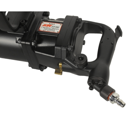 Гайковерт пневматический 1" 3390Нм 4800об/мин. 90PSI шпиндель 8" ударный облегченный L=570мм JTC