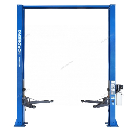 Подъемник машины для гаража двухстоечный 4т верхняя синхронизация 220в N4120H1-4B_3+2_220