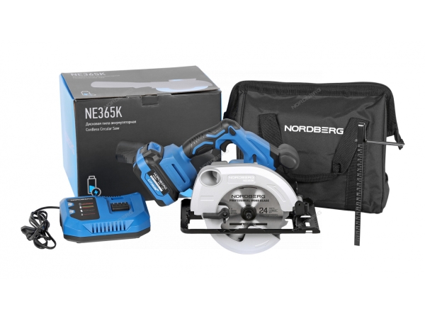 Дисковая пила аккумуляторная, диск 165 мм NE365K (NORDBERG)