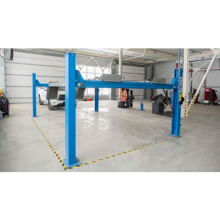 Подъемник четырехстоечный 6,5 т, для сход-развала, синий 4465B (NORDBERG)