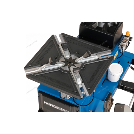 Станок шиномонтажный полуавтомат, односкоростной, стол с накладками, 220 В, синий 4639,5ID(B) 220 (NORDBERG)