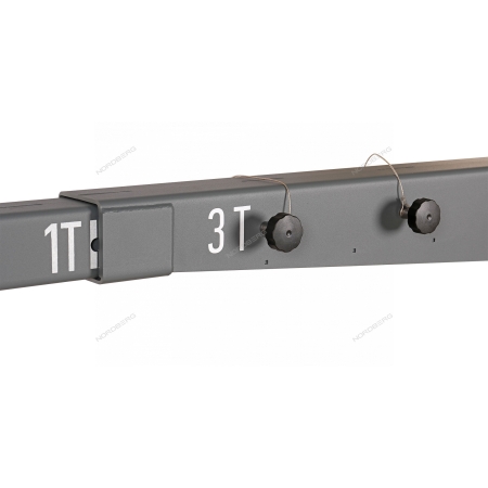 Кран подкатной гидравлический складной 3т усиленный N3771