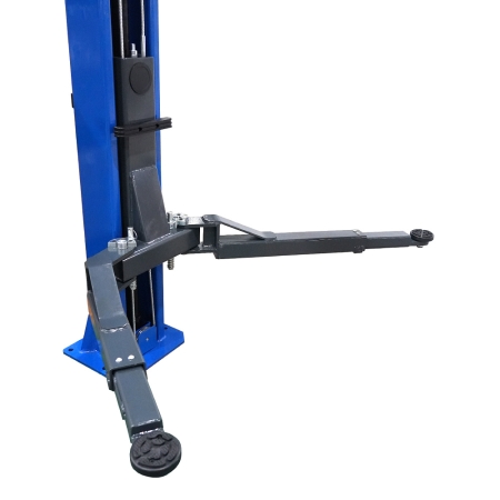 Подъемник для ремонта автомобилей двухстоечный 4т электростопора + с верхней синхронизацией 380в S4D-2E