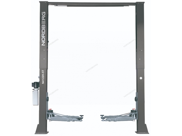 Подъемник автомобильный электрический двухстоечный 5т с верхней синхронизацией + снятие со стопоров с одной колонны 380в N4122H1M-5G_380