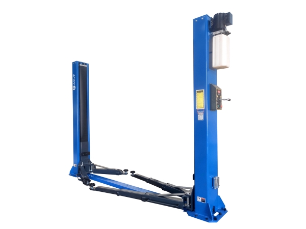 Подъемник автомобильный двухстоечный гидравлический 6.8т снятие со стопоров с одной колонны 380в TTPF-15C