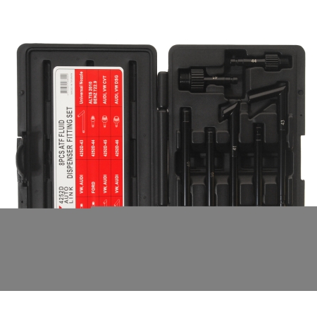 Емкость для заправки маслом АКПП с набором адаптеров (8 шт.) JTC