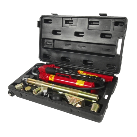 Набор инструментов для кузовных работ профессиональный, усилие 10т, 17 предметов JTC