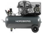 Компрессор поршневой с ременной передачей, 380 В, ресивер 100 л, 580 л/мин NCP100/580 (NORDBERG)