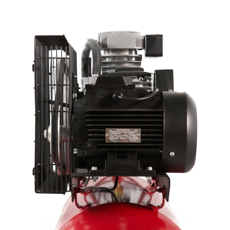 Компрессор ROSSVIK СБ4/С-200.LB40, 580л/мин, 10бар, ресивер 200л, 380В/3кВт RAL3001 КРАСНЫЙ
