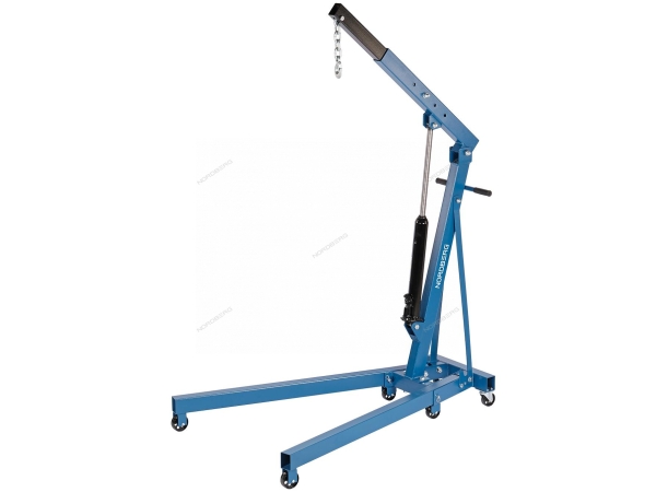 Кран гусь для снятия двигателя 1т 4-х ходовый N3710