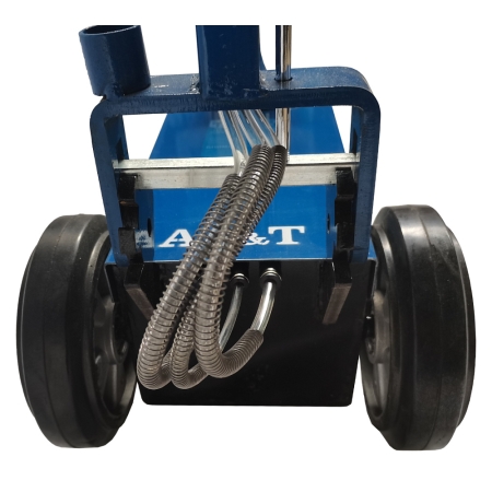 Домкрат пневмогидравлический 50/25т складной HJ-50/25F AET