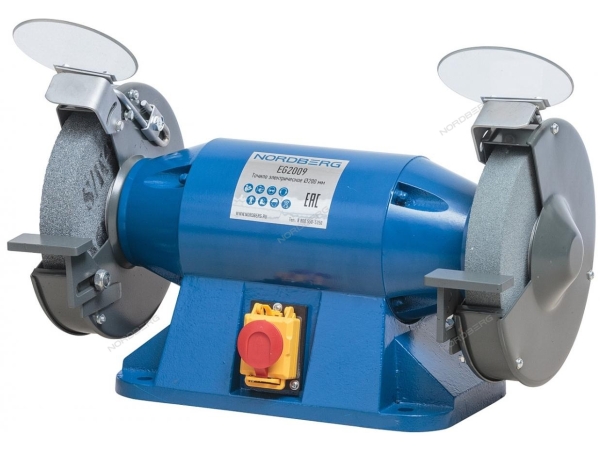 Заточной станок профессиональный диам. 200мм, 220В  NORDBERG EG2009 (NORDBERG)
