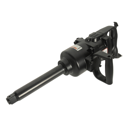 Гайковерт пневматический 1" 3390Нм 4800об/мин. 90PSI шпиндель 8" ударный облегченный L=570мм JTC