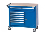 Тележка инструментальная, 7 выдвижных ящиков T8 (NORDBERG)
