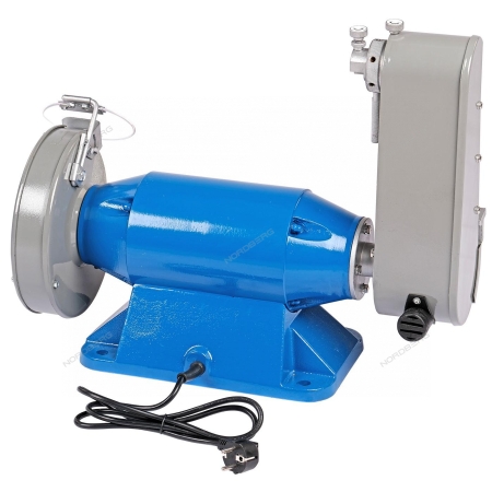 Заточной станок профессиональный диам. 200мм с шлифовальной лентой, 220В EG2009T (NORDBERG)