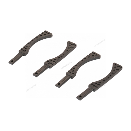 Круги поворотные для сход-развала 400х400х50 мм, 2 шт. TP2 (NORDBERG)