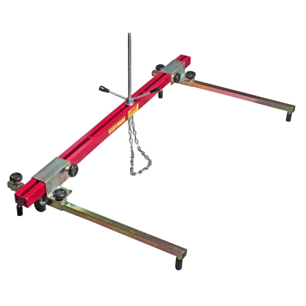 Траверса для подвески двигателя 500кг с регулируемыми опорами (одна цепь) JTC