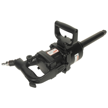 Гайковерт пневматический 1" 3390Нм 4800об/мин. 90PSI шпиндель 8" ударный облегченный L=570мм JTC