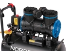 Компрессор безмасляный 220 В, ресивер 24 л, 250 л/мин NCEO24/250 (NORDBERG)