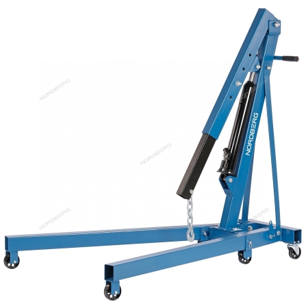 Кран гусь для снятия двигателя 1т 4-х ходовый N3710