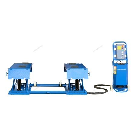 Ножничный подъемник автомобильный 3т напольный 380в N632-3B