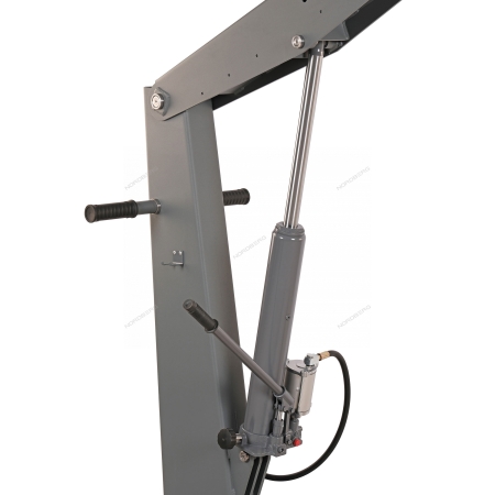 Кран подкатной гидравлический складной 3т усиленный N3771