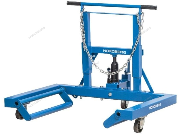 Тележка гидравлическая для снятия/установки колёс, 680 кг N31007 (NORDBERG)
