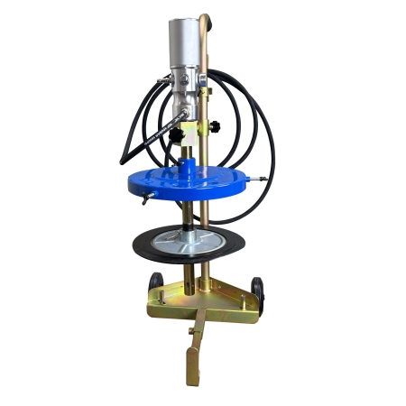 Насос для откачки масла пневматический из бочки 18-20кг с тележкой TS99435