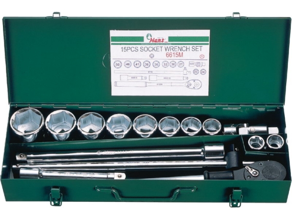 Набор торцевых головок на 3/4" Hans, 6615M