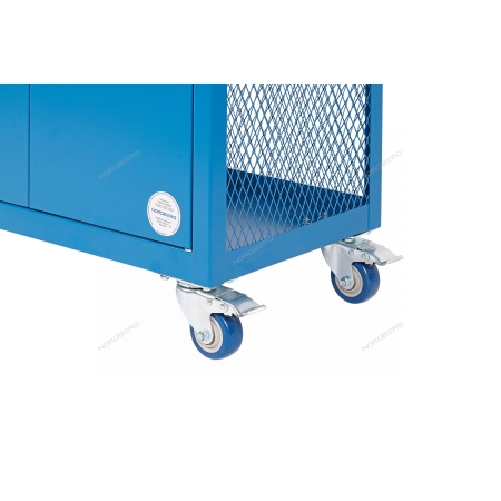 Тележка инструментальная, 3 полки с дверцами T2N (NORDBERG)