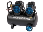 Компрессор безмасляный 220 В, ресивер 50 л, 500 л/мин NCEO50/500 (NORDBERG)